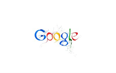 google, 창조적인 로고, 페인트