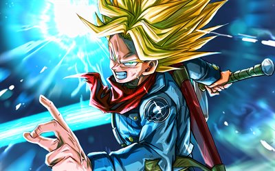 トランクスブリーフ, 戦い, ドラゴンボール, dbs, アートワーク, ドラゴンボールスーパー, dbs文字, トランクスブリーフdbz, トランクスブリーフドラゴンボールz