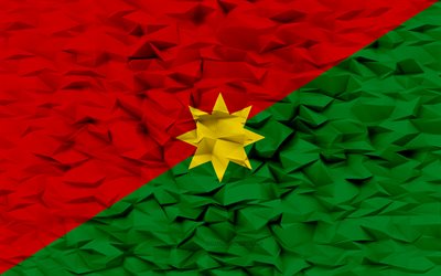 bandera de casanare, 4k, departamentos de colombia, fondo de polígono 3d, bandera casanare, textura de polígono 3d, día de casanare, bandera casanare 3d, simbolos patrios colombianos, arte 3d, casanare, colombia