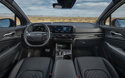 2026, kia sportage, 4k, インテリアビュー, インテリア, ダッシュボード, 新しいkia sportage, 2026 sportageインテリアビュー, 韓国車, 起亜