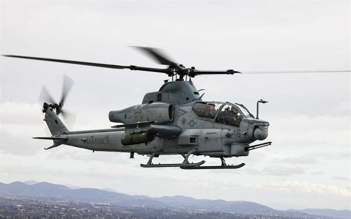 bell ah 1z viper, 미국 공격 헬리콥터, 해병대, 군용 헬리콥터, ah 1z, 미국 헬리콥터, 벨