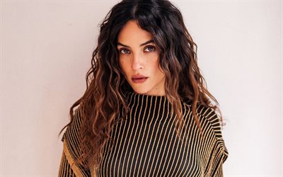 adria arjona, 4k, portre, porto rikolu aktris, film yıldızları, porto rikolu ünlü, güzellik, adria arjona'nın fotoğrafı, esmer kadın, adria arjona'nın fotoğraf çekimi
