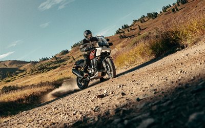 harley davidson panamérica 1250 especial, 4k, deriva, bicicletas 2024, fuera de la carretera, aventuras, ra1250s, supermotos, 2024 harley davidson panamérica 1250 especial, motocicletas americanas, harley davidson