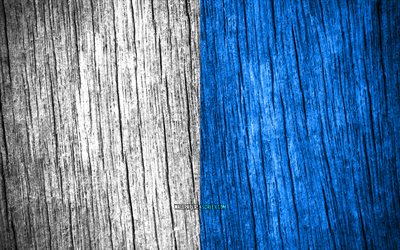 4k, ブレシアの旗, ブレシアの日, イタリアの都市, 木製テクスチャ フラグ, ブレシア, イタリア