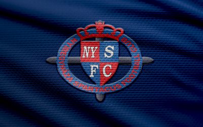 logotipo de tela de nyiregyhaza spartacus, 4k, fondo de tela azul, nb yo, bokeh, fútbol, logotipo de nyiregyhaza spartacus, fútbol americano, emblema de nyiregyhaza spartacus, nyiregyhaza spartacus fc, club de fútbol húngaro, nyiregyhaza spartacus