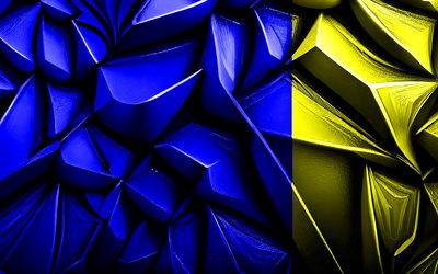 viterbo flagg, 4k, 3d  kreativ struktur, viterbo 3d  flagga, italien, viterbo flagga, 3d  konst, viterbo, italienska städer, viterbo stadsflagga
