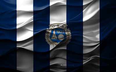 4k, logotipo de utsiktens bk, fondo 3d blanco blanco, superette, utsiktens bk emblema, equipo de fútbol sueco, utsiktens bk bandera, textura 3d, suecia, utsiktens bk, fútbol americano, fútbol, utsiktens