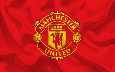 de fútbol, el Manchester United, de la Premier League, Inglaterra, Manchester, emblema