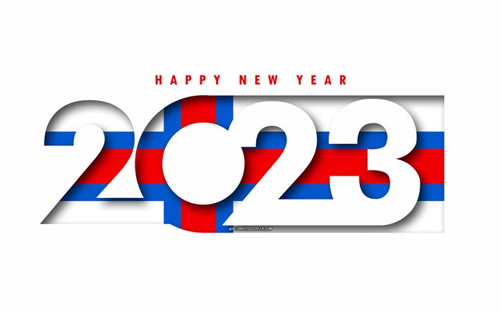 새해 복 많이 받으세요 2023 페로 제도, 흰 바탕, 페로 제도, 최소한의 예술, 2023 페로 제도 개념, 페로 제도 2023, 2023 페로 제도 배경, 2023 새해 복 많이 받으세요 페로 제도