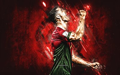 cristiano ronaldo, portugalilainen jalkapalloilija, portugalin jalkapallomaajoukkue, cr7, muotokuva, jalkapallon maailmantähti, portugali, qatar 2022, mm kisat 2022, jalkapallo