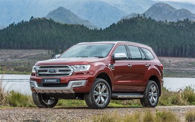 Ford Everest, 2016 cars, crossovers, Ford