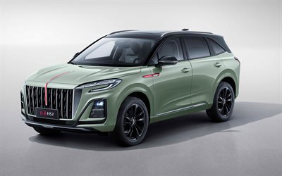 hongqi hs3, 4k, クロスオーバー, 2025車, 中国の車, 2025 hongqi hs3, 香港