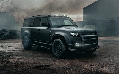 Land Rover Defender, 4k, SUVs, 2024 cars, tuning, HDR, british cars, 2024 Land Rover Defender, Land Rover
