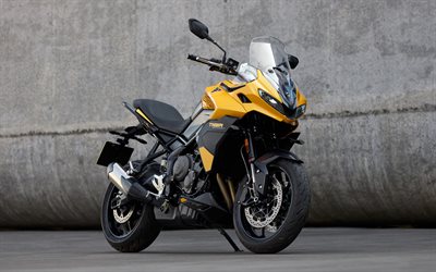 triumph tiger sport 800, 4k, スーパーバイク, 2025バイク, スポーツバイク, 2025 triumph tiger sport 800, 勝利