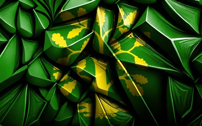 علم سترة أغدر, 4k, نسيج إبداعي ثلاثي الأبعاد, العلم سترة أغدر 3d, المناطق النرويجية, النرويج, فن ثلاثي الأبعاد, علم منطقة فيست أغدر, سترة أغدر