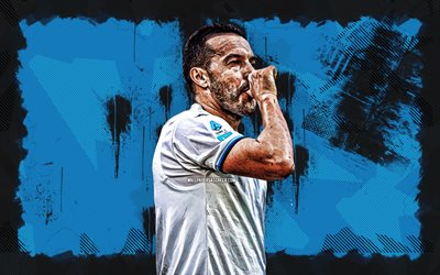 4k, pedro, sfondo blu grunge, lazio fc, serie a, spagna, calciatori spagnoli, pedro 4k, calcio, pedro eliezer rodriguez, lazio, ss lazio, pedro lazio