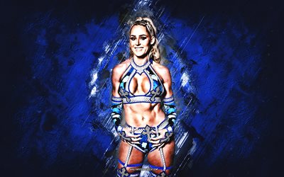 michelle mccool, wwe, lutteur américain, fond de pierre bleue, champion de la wwe, art grunge, usa, lutte, michelle leigh calaway, michelle mccool wwe, divertissement de lutte mondiale