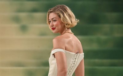 gigi hadid, 4k, sesión de fotos de vanity fair, celebridad americana, belleza, modelos de moda americanos, mujer rubia, jelena noura hadid, actriz estadounidense, sesión de fotos de gigi hadid