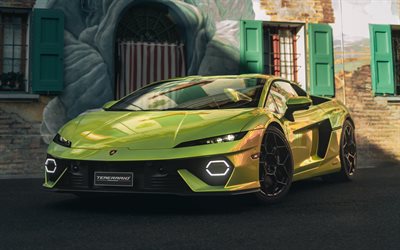 4k, lamborghini temerario, hypercars, 2025 voitures, lb634, supercars, lamborghini jaune temerario, 2025 lamborghini temerario, voitures italiennes, lamborghini