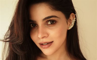divya bharathi, 4k, ritratto, celebrità indiana, bollywood, attrice popolare, star del cinema, immagine con divya bharathi, attrice indiana, divya bharathi photoshoot