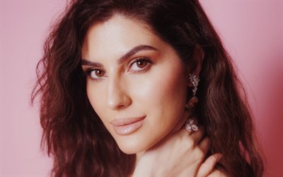 4k, elnaaz norouzi, porträt, indische schauspielerin, brünette frau, bollywood, schönheit, filmstars, bilder mit elnaaz norouzi, beliebte schauspielerin, indische berühmtheit, elnaaz norouzi fotoshooting