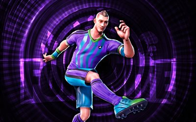 ilmauhka fortnite, 4k, violetti kierretausta, fortnite, luova, ilmauhan iho, fortnite  ilmauhan iho, ilmauhka, fortnite  hahmot