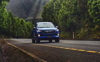 foton tunland g7, 4k, autobahn, 2025 autos, pickups, 2025 foton tunland g7, chinesische autos, beiqi foton motor, foto