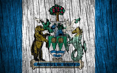 4k, flagge von kelowna, tag von kelowna, kanadische städte, hölzerne texturfahnen, städte von kanada, kelowna, kanada