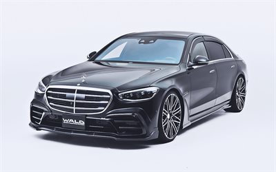 wald mercedes-benz clase s sports line black bison edition, tuning, 2022 coches, br 223, coches de lujo, w223, mercedes