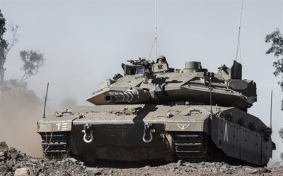 merkava, tanques israelenses