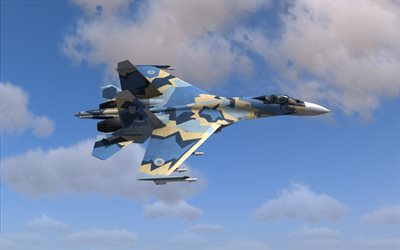 caça ucraniano, su-27, a força aérea da ucrânia, o exército da ucrânia