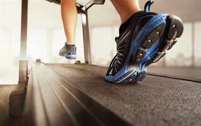 treadmill, running, workout