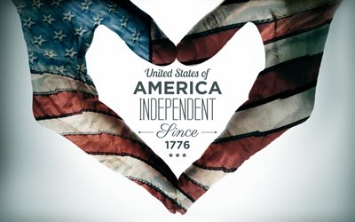 الولايات المتحدة الأمريكية, 1776, يوم الاستقلال, الولايات المتحدة