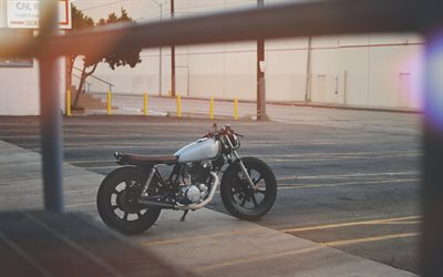 unusual motorcycles, yamaha sr500, cafe racer