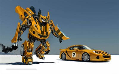 age of extinction, transformers, yellow transformer