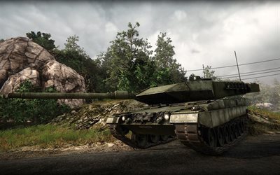 the project armata, game, tank war, leopard 2a5