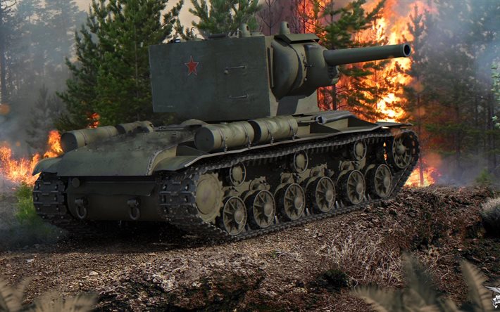 el mundo de los tanques, el tanque, el kv-2
