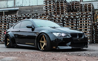 noir bmw, bmw m3, tuning, e92, pp exclusif