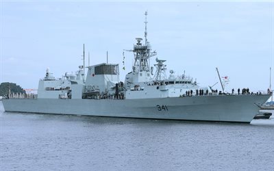 hmcs ottawa, ffh 341, fragata canadiense, armada real canadiense, fragata de clase halifax, buques de guerra canadienses, canadá