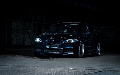Manhart Racing, BMW M5, tuning, F10, luz, negro, m5, bmw