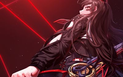 chisa, olas borrascosas, personajes de anime, manga japonés, ojo de desmoronamiento, resonador mutante havoc, chisa olas borrascosas, personajes de olas borrascosas