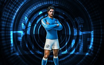 separatista fortnite, 4k, fundo espiral azul, fortnite, criativo, pele separável, skin separatista fortnite, fugir, personagens fortnite