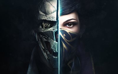 Dishonored 2, shooter, RPG, 2016, poster