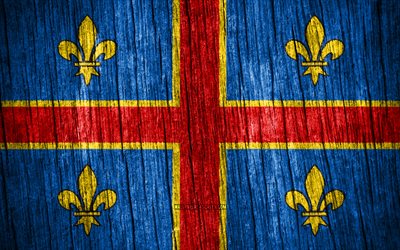 4K, Flag of Clermont-Ferrand, Day of Clermont-Ferrand, French cities, wooden texture flags, Clermont-Ferrand flag, cities of France, Clermont-Ferrand, France