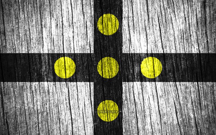 4k, علم توركوينج, يوم توركوينج, المدن الفرنسية, أعلام خشبية الملمس, مدن فرنسا, توركوينج, فرنسا