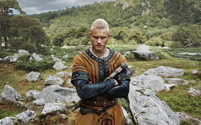 alexander ludwig, los vikingos, los de la serie, björn ironside
