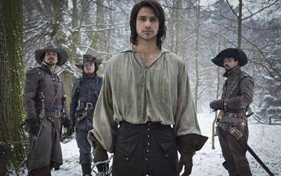 the series, the musketeers, luc pascaline