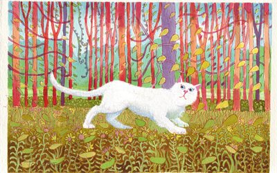 gato percy, david hockney, el artista británico