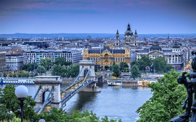 نهر الدانوب, بودابست, المجر