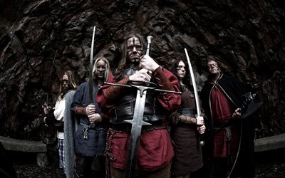 finland, grupp, folkmetall, speed metal